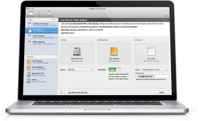 Carbon Copy Cloner 4.1.17 Multilingual MacOSX