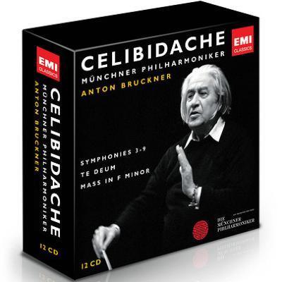 Sergiu Celibidache - Bruckner: Symphonies Nos. 3-9; Mass in F minor; Te Deum (12CDs, 2011) MP3