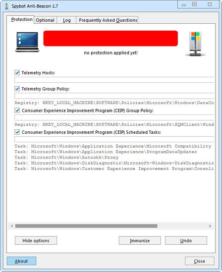 Spybot Anti-Beacon 1.6