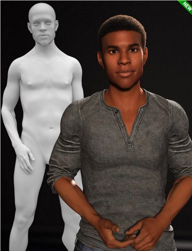 M3D Jalen Shapes HD for Genesis 3 Male 