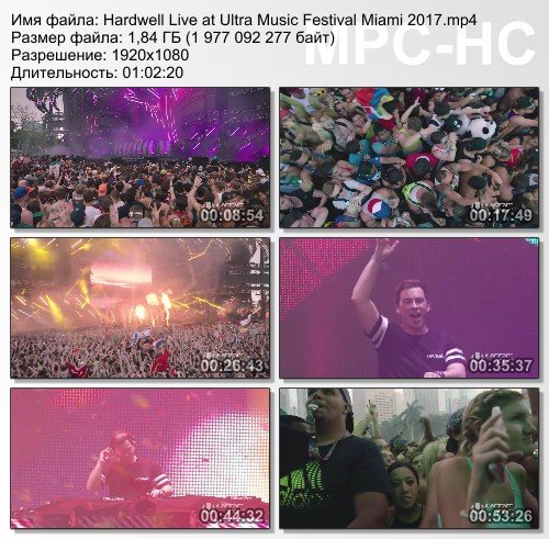 Hardwell Live at Ultra Music Festival Miami 2017