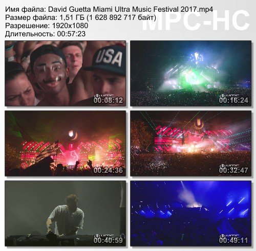 David Guetta Miami Ultra Music Festival 2017