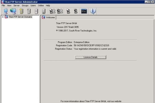 Titan FTP Server v17.0 Build 3095 Enterprise
