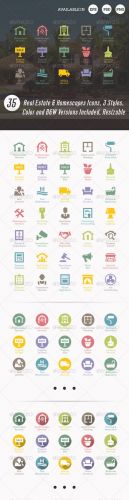 Real Estate &amp; Homescapes Icons 8428518