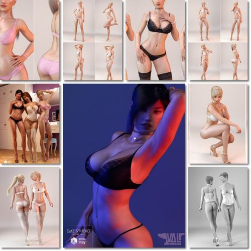 Angels Secrets Lingerie And Poses For Genesis 3 And 8 Female(S)