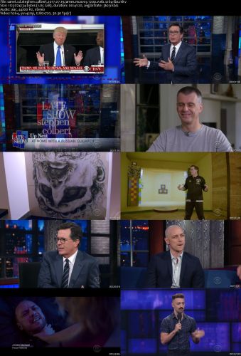 Stephen Colbert 2017 07 19 James McAvoy 720p WEB x264-TBS