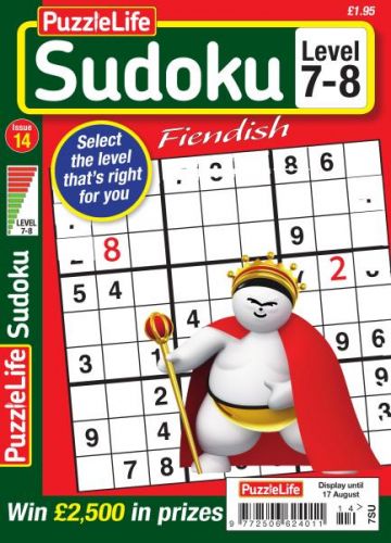 Download PuzzleLife Sudoku Fiendish Issue 14 2017 SoftArchive