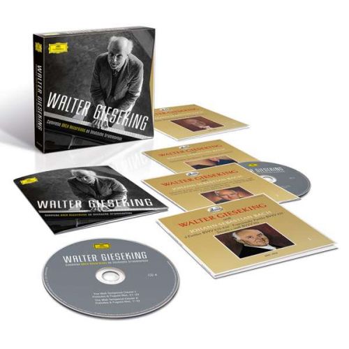 Walter Gieseking - Complete Bach Recordings on Deutsche Grammophon (7CDs, 2017) MP3