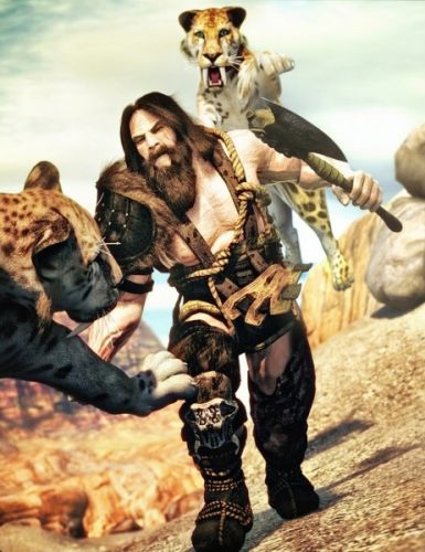 Barbaric Hd Bundle For Genesis 3 Male