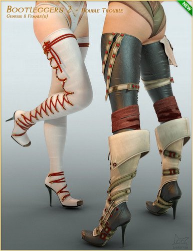 Bootleggers 2 - Double Trouble for Genesis 8 Female(s) 