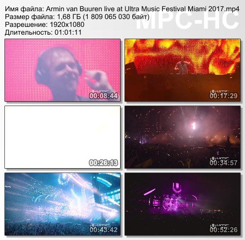 Armin van Buuren live at Ultra Music Festival Miami 2017