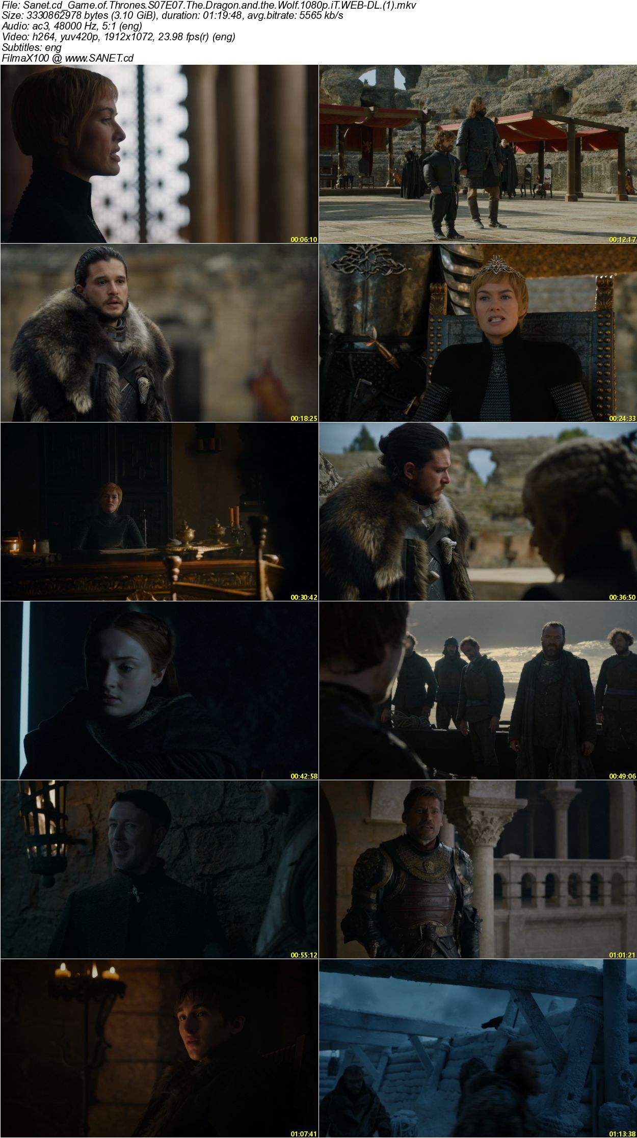 Mega Download Game Of Thrones S07e07