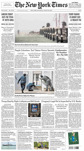 The New York Times August 26 2017