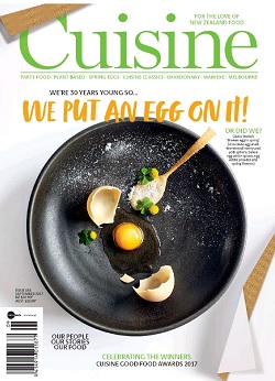 Cuisine New Zealand (September 2017)
