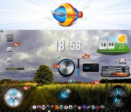XWidget Free 1.9.7.808 DC 10.08.2017 + Portable  