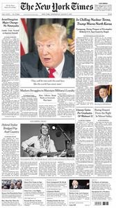 The New York Times - August 09, 2017
