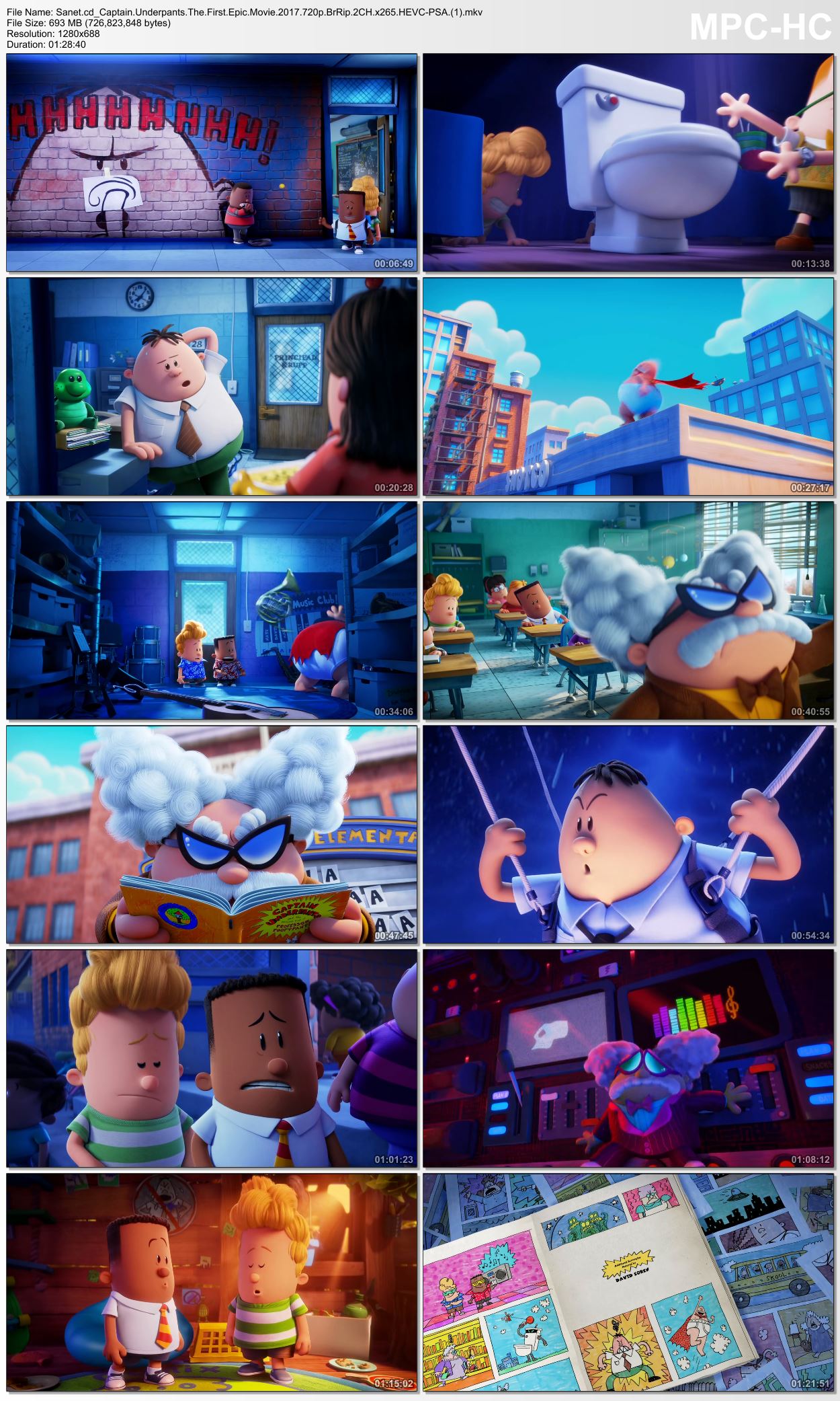 captain underpants the first epic movie
