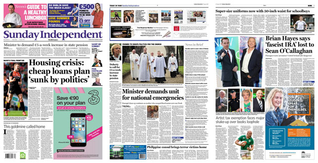 Sunday Independent – August 27, 2017