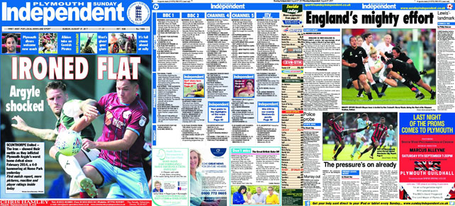 Sunday Independent Plymouth – August 27, 2017
