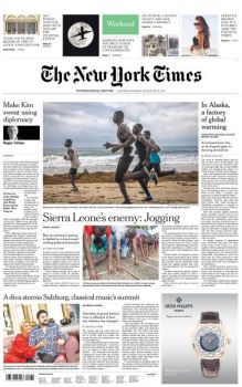 International New York Times - 26-27 August 2017