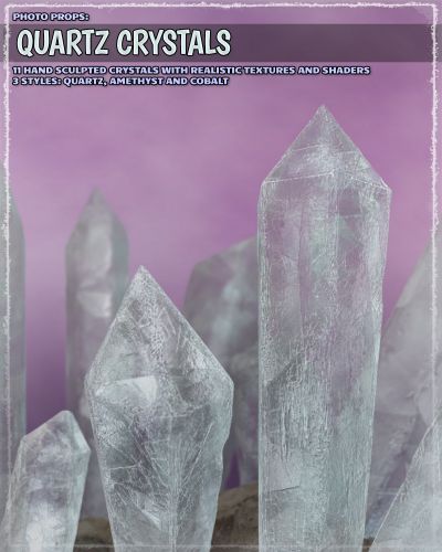 Photo Props: Quartz Crystals
