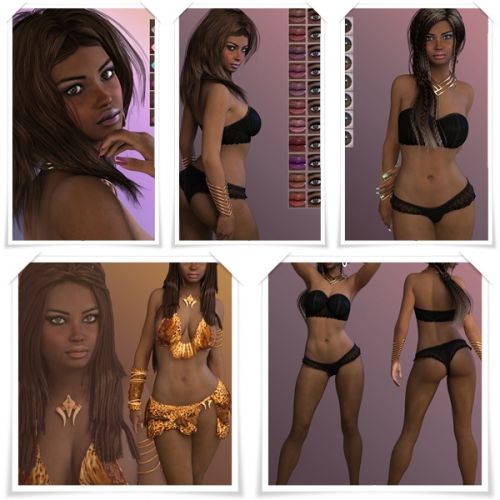 P3D Kensey for Genesis 3 Female
