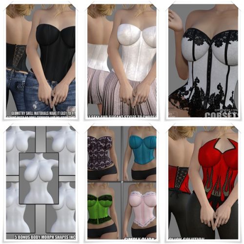 Sexy Skinz - Corsets