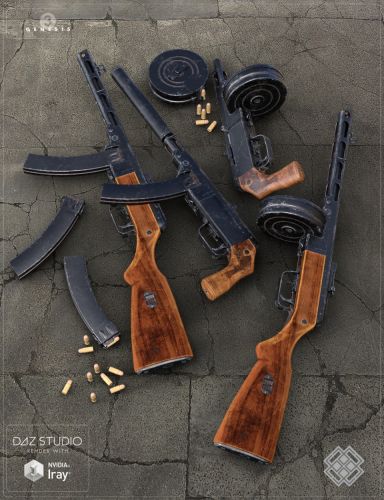 Russian Weapon For Genesis 3 Male(S)