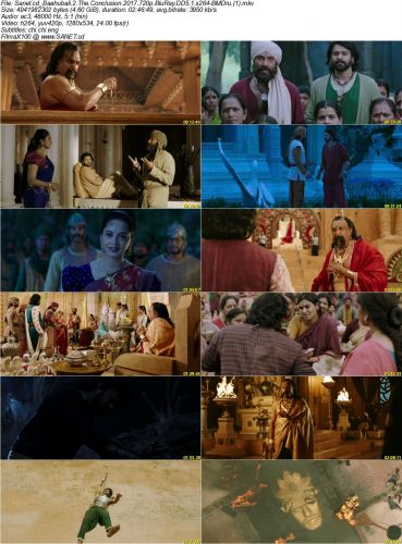 Baahubali 2 The Conclusion 2017 720p BluRay DD5.1 x264-BMDru