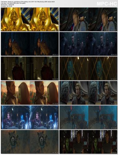 Guardians of the Galaxy Vol 2 2017 3D 720p BluRay x264-VALUE