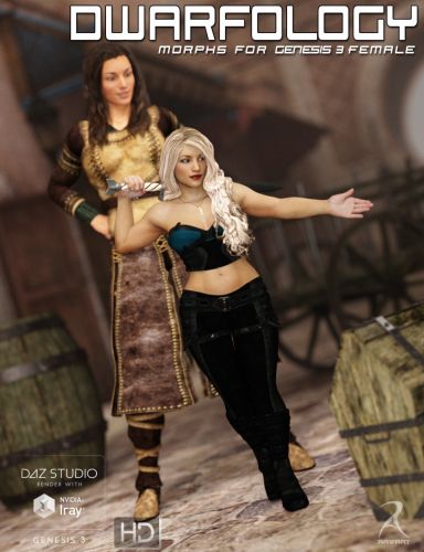 Dwarfology Morphs For Genesis 3 Female(S)