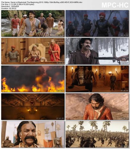 Baahubali The Beginning 2015 1080p 10bit BluRay x265 HEVC 8CH-MRN