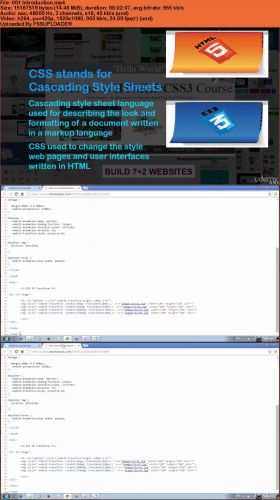 WEB DEVELOPER COURSE – HTML5 CSS3 AND BUILD 7 + 2 WEBSITES