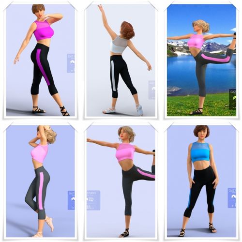 H&amp;C Yoga Suits For Genesis 3 Female(S)