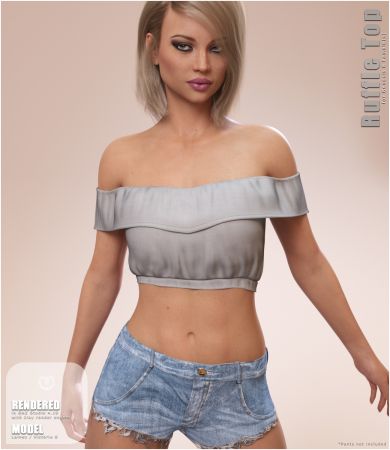 FRuffle Top for Genesis 8 Females