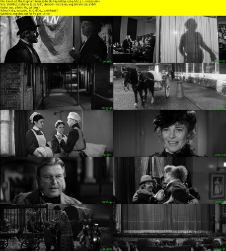 The Elephant Man 1980 BluRay 1080p x264 AAC 5.1 Hon3y