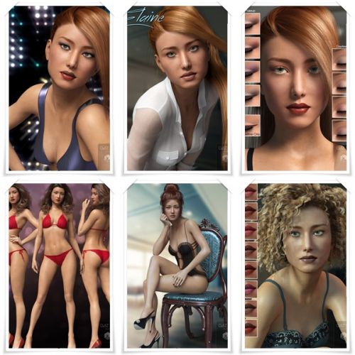 Pix Elaine for Genesis 3 Female