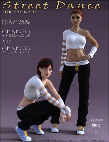 Street Dance For Genesis 3 Female(S) And Genesis 2 Females(S)