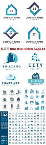 Vectors - Blue Real Estate Logo 20