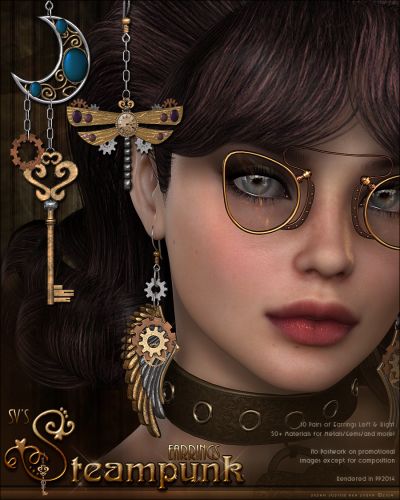 SV’s Steampunk Earrings