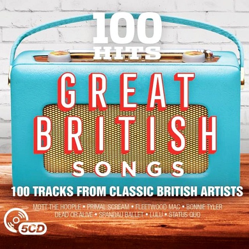 100 Hits - Great British Song 5CD (2017)