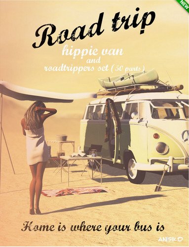 Road Trip Hippy Van 
