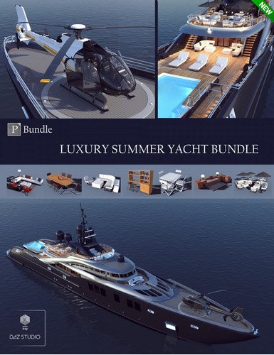 Luxury Summer Yacht Bundle 