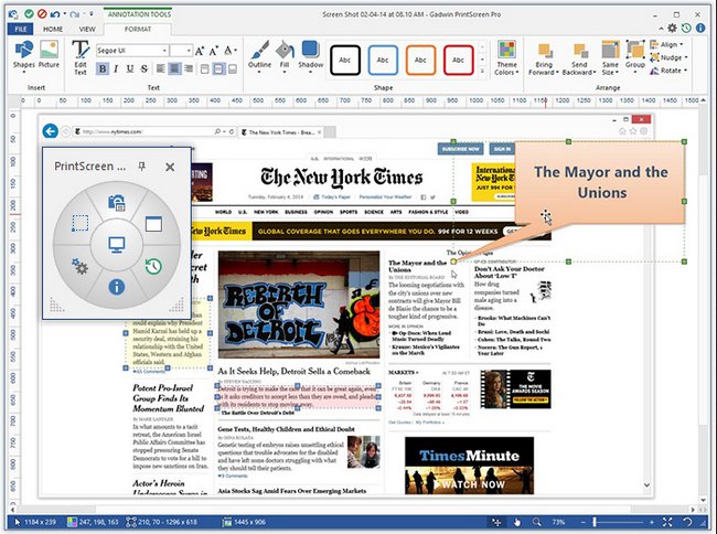 Gadwin PrintScreen Professional 5.8.5