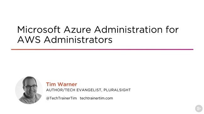 Pluralsight – Microsoft Azure Administration for AWS Administrators