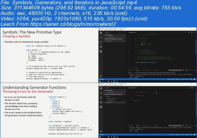 Symbols, Generators, and Iterators in JavaScript | SoftArchive