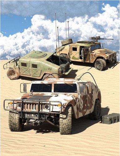 Light Tactical Vehicle - Texture Pack 