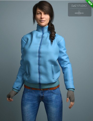Cold Weather Outfit for Genesis 8 Female(s) 
