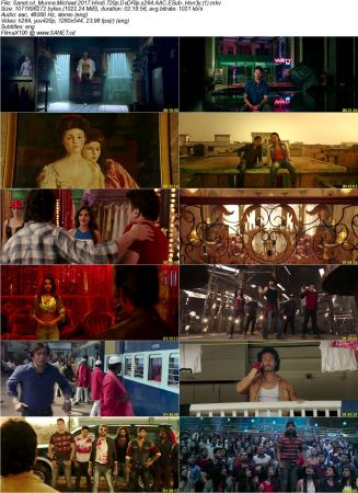 Munna Michael 2017 Hindi 720p DvDRip x264 AAC ESub Hon3y