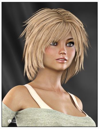 Anny Hair for Genesis 3 Female(s)